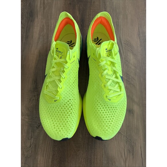 Nike Zoomx Vaporfly Next% 3 Volt Black Blue Women Size 10 Running DV4130-700 - Picture 3 of 7
